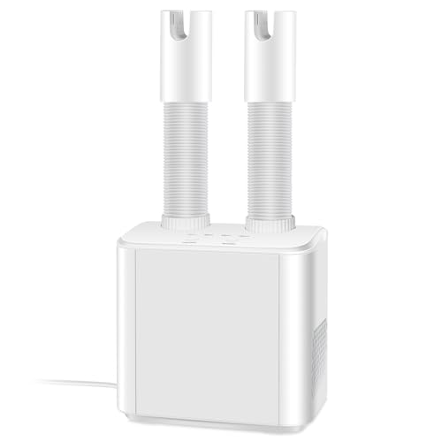 Lefon くつ乾燥機 除菌 脱臭 靴脱臭機 靴乾燥機 シューズ乾燥機 智能予約機能 コンパクト 静音&省エネ 伸縮調整可能 取り外し可能なホース 梅雨対策 冬用 各種の靴に対応 PSE認証済み